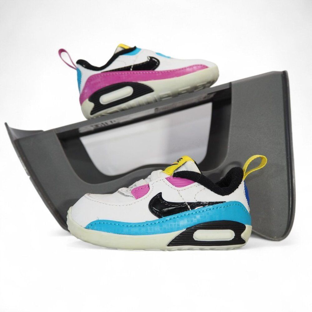 Nike Air Max 90 SE CB 'White Mismatch' Infant 4C Classic Sneakers‎ DZ7271-100